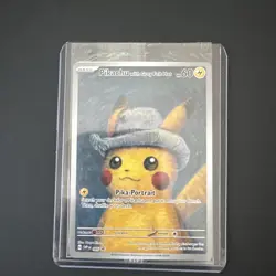 [SEALED] Van Gogh Pikachu with Grey Felt Hat SVP 085 Promo Pokemon Card 2023 - Image 1