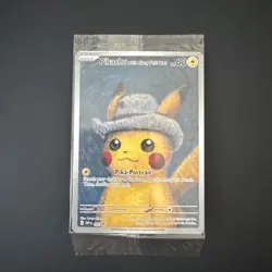 [SEALED] Van Gogh Pikachu with Grey Felt Hat SVP 085 Promo Pokemon Card 2023 - Image 2