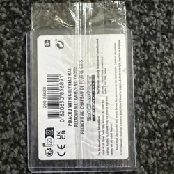 Pokemon Pikachu with Grey Felt Hat Factory Sealed Promo Card SVP 085 Van Gogh🔥 - Image 2