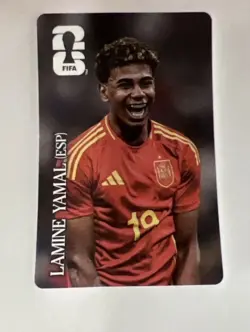 Panini 2026 Official World Cup Coke Coca Cola Promo Sticker Lamine Yamal - Image 1