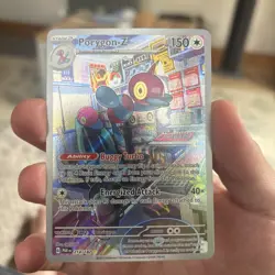 Pokemon Cards Porygon-Z 214/182 Paradox Rift Illustration Rare NM - Image 1