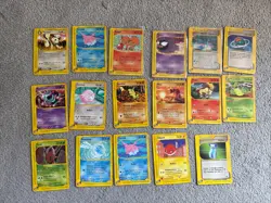 17 Vintage WOTC Pokemon Cards - E series Expedition Aquapolis Skyridge Bundle - Image 1