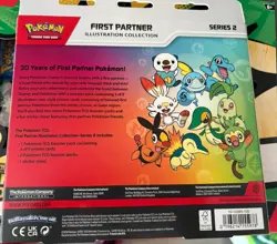 Pokemon TCG First Partner Illustration Collection Series 2 Box 9 Cards Promo - Image 2