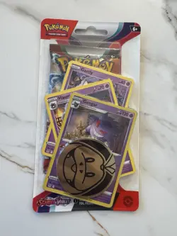 Pokemon TCG Scarlet & Violet 1-Pack Blister 3 Promo Cards & Coin - Gengar - Image 4