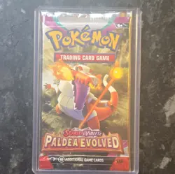 Pokemon TCG Paldea Evolved Booster Pack - 10 Cards English Fuecoco - Image 1