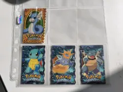 Pokemon The Movie Topps - Part Set die cut (4 cards) - Mixed Condition - Image 1