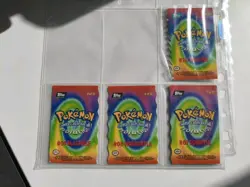 Pokemon The Movie Topps - Part Set die cut (4 cards) - Mixed Condition - Image 2