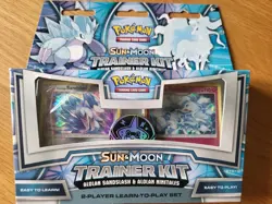 Pokemon Sun & Moon Trainer Kit 2-Player Set 60 Cards Alolan Ninetales/ Sandslash - Image 1