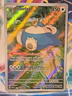 Pokemon TCG Snorlax 051 SV Scarlet & Violet Promo Cards Promo Holo English - Image 1
