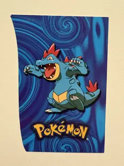 Topps Pokemon 2001 Die-Cut Embossed Stage Lot 4 Cards - Image 1