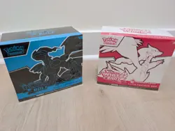 Black Bolt and White Flare POKEMON CENTER ETB Elite Trainer Box SEALED SET - Image 1
