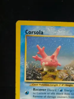 Pokemon TCG Corsola 37/75 Neo Discovery Uncommon Card MP Condition - Image 2