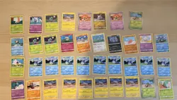 38 Asako Ito pokemon cards 3 reverse Holo every card shown is shipped - Image 1