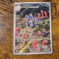 The Pokemon Company Pokemon TCG Wugtrio 224/091 SV Paldean Fates IR Holo EN - Image 1