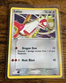 Nintendo Pokemon TCG Latias 4/10 POP Series 2 Promo Holo English 2004 - Image 1