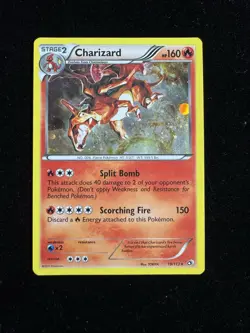 Pokemon Charizard 19/113 Legendary Treasures Holo Card Rare LP - Image 1