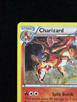 Pokemon Charizard 19/113 Legendary Treasures Holo Card Rare LP - Image 2