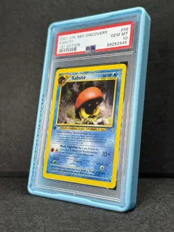 2001 POKEMON NEO DISCOVERY #56 KABUTO 1ST EDITION PSA 10 - Image 2