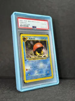 2001 POKEMON NEO DISCOVERY #56 KABUTO 1ST EDITION PSA 10 - Image 3