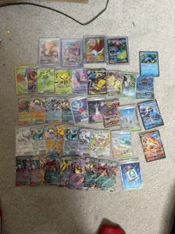 Pokemon Tcg Bundle X 42 IR,FULL ARTs, EX Cards - Image 1
