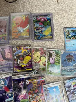 Pokemon Tcg Bundle X 42 IR,FULL ARTs, EX Cards - Image 3