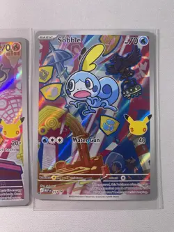 Pokemon ME Promo First Partner Series 2 Grookey, Scorbunny, Sobble Holo lot - Image 4
