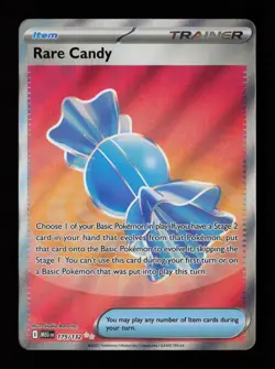 Rare Candy 175/132 Ultra Rare Mega Evolution Pokemon Cards - Image 1