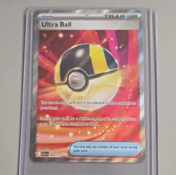 The Pokemon Company Crown Zenith Ultra Ball 264/217 Secret Rare Holo Full Art EN - Image 1