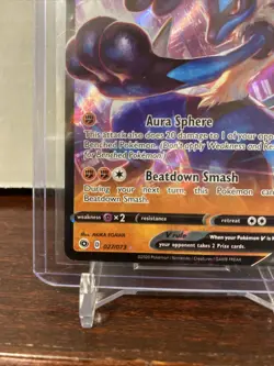 Lucario V Pokemon Champions Path Ultra Rare Card 27/73 PACK FRESH NEW - Image 2