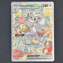 Cinccino ex 119/086 Special Illustration Rare Chaos Rising Pokemon Card NM - Image 1