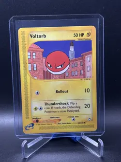 Pokemon Voltorb Aquapolis 64 Regular Uncommon NM - Image 1
