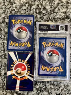 3 Vntg Pokemon Charmander, incl One 1st Edition PSA graded NM Mint, 1 Japanese - Image 2