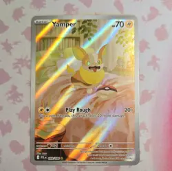 The Pokemon Company Pokemon TCG Yamper 099/094 Me02 Holo IR EN 70HP - Image 1