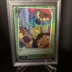 2023 Weiss Schwarz Disney 100 Everyone Together Lilo Stitch 41SR PSA 10 Gem Mint - Image 2