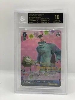 sulley mike sully pxr s94-t42 sp bgs 10 black label weiss schwarz pixar disney - Image 3