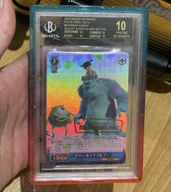 sulley mike sully pxr s94-t42 sp bgs 10 black label weiss schwarz pixar disney - Image 4
