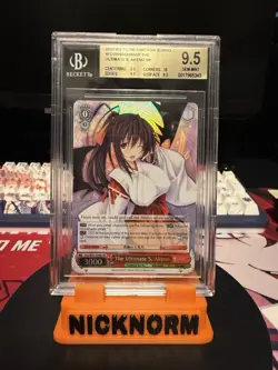 Bgs 9.5 Weiss Schwarz Akeno SR Fujimi Vol. 1 Holo English - Image 1