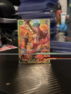 Jewelry Bonney 118 OP12-118 English SEC Legacy Master One Piece Card Game - Image 1