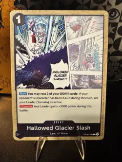 Hallowed Glacier Slash - One Piece - OP 16 The Time of Battle - OP16-100 - Image 1