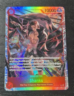 ST23-002 Shanks : Super Rare English One Piece TCG Card : ST23: Starter Deck - R - Image 1