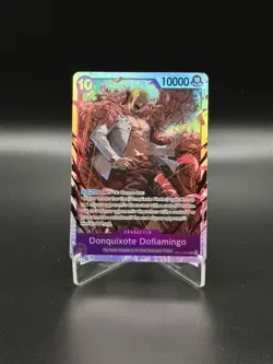 One Piece TCG The Azure Sea's Seven: Donquixote Doflamingo OP14-069 SR - Image 1