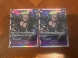 One Piece Starter Deck 18 Zoro-Juurou ST18-004 SR X 2 - Image 1