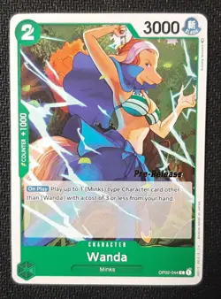 One Piece Card Game - OP02-044 - Wanda - Paramount War Prerelease - NM - Image 1