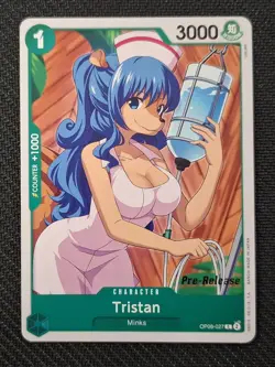 One Piece Card Game - Tristan (OP08-027) Prerelease Promo English - Image 1