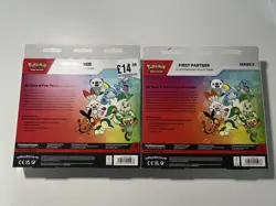 Pokemon TCG First Partner Illustration Collection Series 2 Sealed Box x2 - Image 3