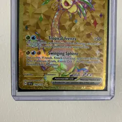 Alolan Exeggutor ex 248/191 Hyper Rare Surging Sparks Pokemon Near Mint Gold - Image 2