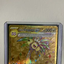 Alolan Exeggutor ex 248/191 Hyper Rare Surging Sparks Pokemon Near Mint Gold - Image 3