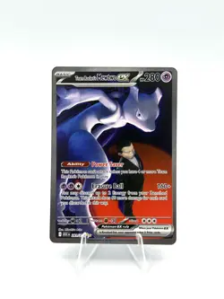 Team Rocket’s Mewtwo EX 281/217 SIR Ascended Heroes Full Art Holo Pokemon TCG NM - Image 1