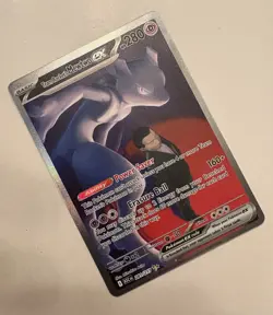 NM-Mint Team Rocket's Mewtwo ex - 281/217 - SIR Pokemon Ascended Heroes - Image 2