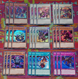 RED DRAGON ARCHFIEND CRIMSON POWER VICE 27 CARD DECK BLZD YUGIOH *NEW & MINT* - Image 1